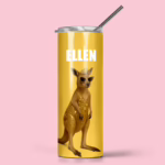 Stainless Steel Tumbler - Glam Kangaroo