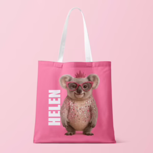 Canvas Tote Bag - Glam Koala