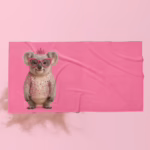 Beach Towel - Glam Koala