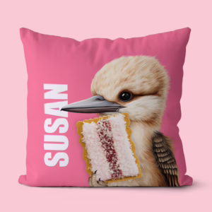Canvas Cushion - Kookaburra