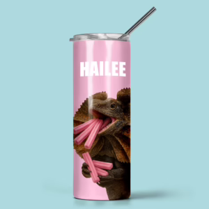 Stainless Steel Tumbler - Frilled Neck Lizard