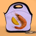Lunch Tote Bag - Prawn