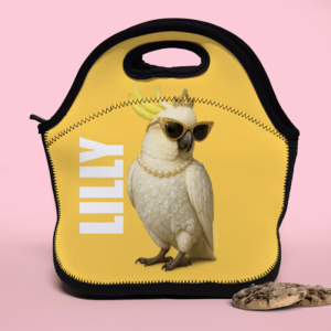Lunch Tote Bag - Glam Cockatoo