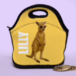 Lunch Tote Bag - Glam Kangaroo