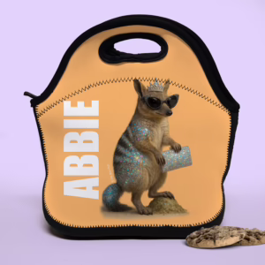 Lunch Tote Bag - Glam Numbat