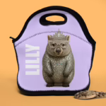 Lunch Tote Bag - Glam Wombat