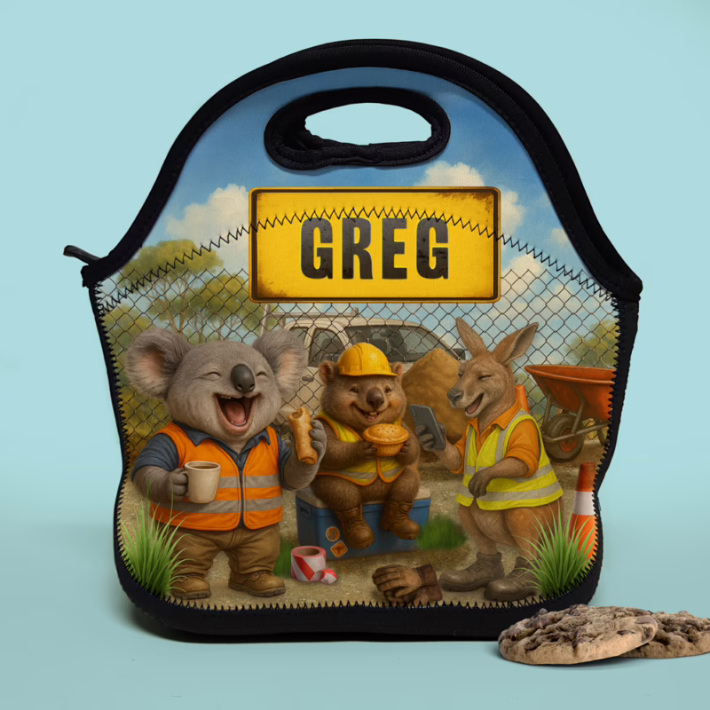Lunch Tote Bag - Tradies