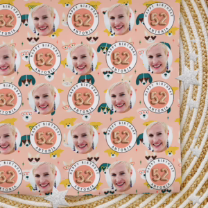 Custom Personalised Age Wrapping Paper - Pooches
