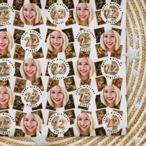 Custom Personalised Age Wrapping Paper - Aussie Animal Gym Junkies