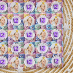 Custom Personalised Age Wrapping Paper - Cute Teddy Bears