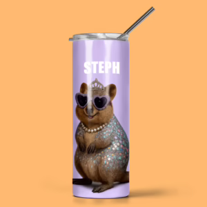 Stainless Steel Tumbler - Glam Quokka