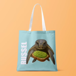 Canvas Tote Bag - Sea Turtle