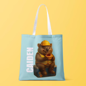 Canvas Tote Bag - Tradie Wombat