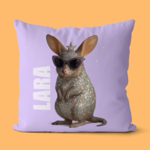 Canvas Cushion - Glam Bilby