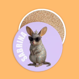 Ceramic Coaster - Glam Bilby