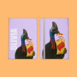 Passport Holder - Australian Cassowary