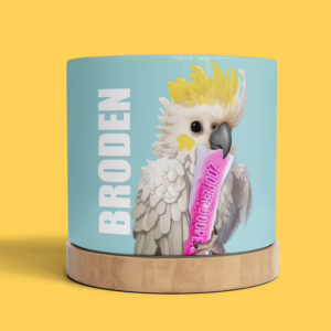 Plant Pot - Cockatoo