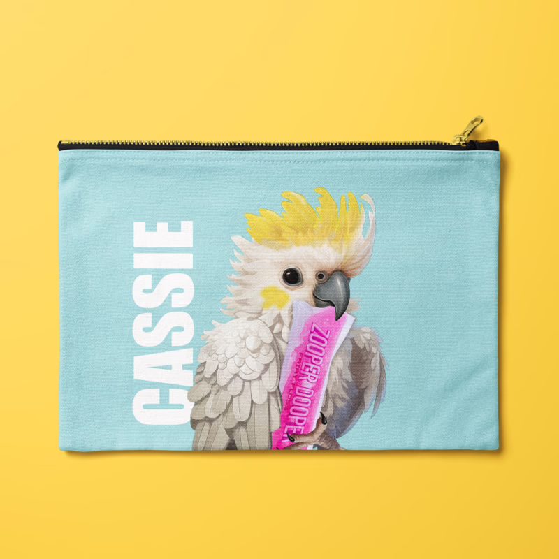 Travel Pouch - Cockatoo