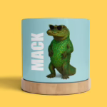 Plant Pot - Glam Crocodile