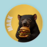 Melamine Side Plate - Tassie Devil