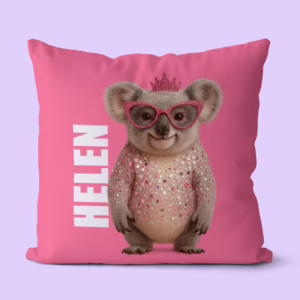 Canvas Cushion - Glam Koala