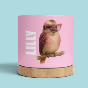 Plant Pot - Glam Kookaburra