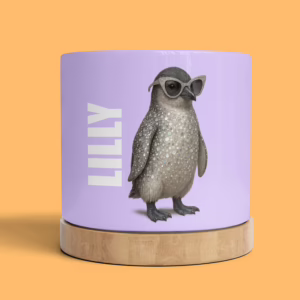 Plant Pot - Glam Penguin