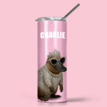 Stainless Steel Tumbler - Glam Platypus