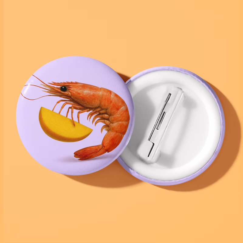Badge - Prawn