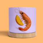Plant Pot - Prawn