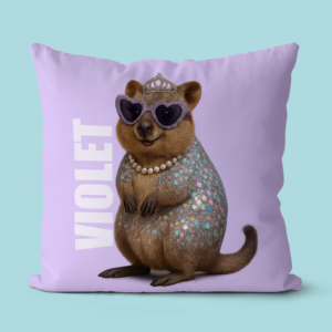 Canvas Cushion - Glam Quokka