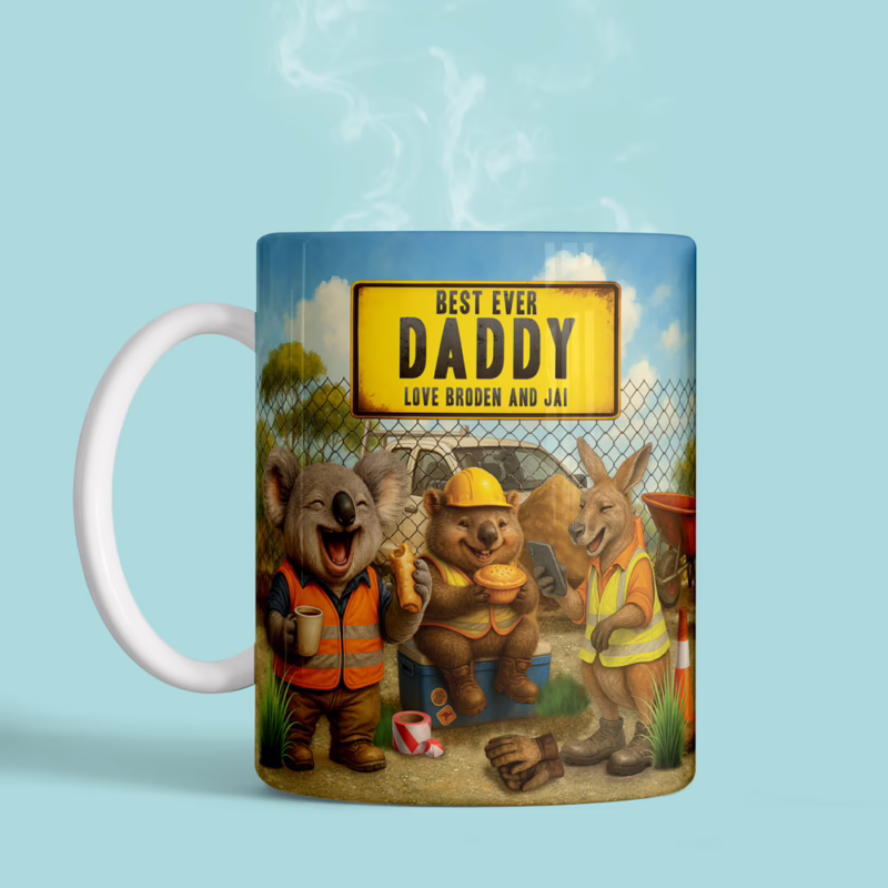 Personalised Mugs For Dads - Tradies