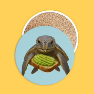 Ceramic Coaster - Sea Turtle