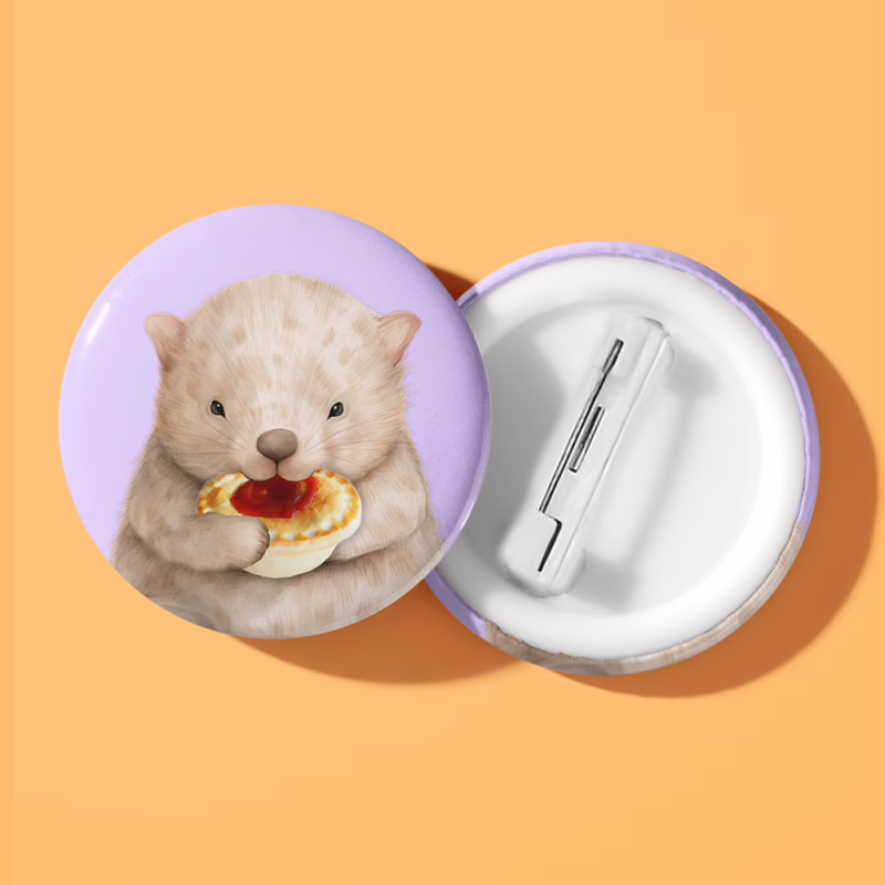 Badge - Wombat
