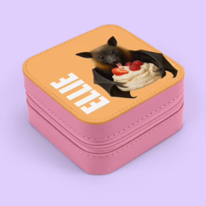 Travel Jewellery Case - Bat