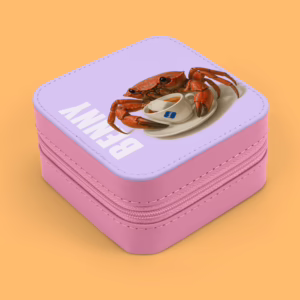Travel Jewellery Case - Crab