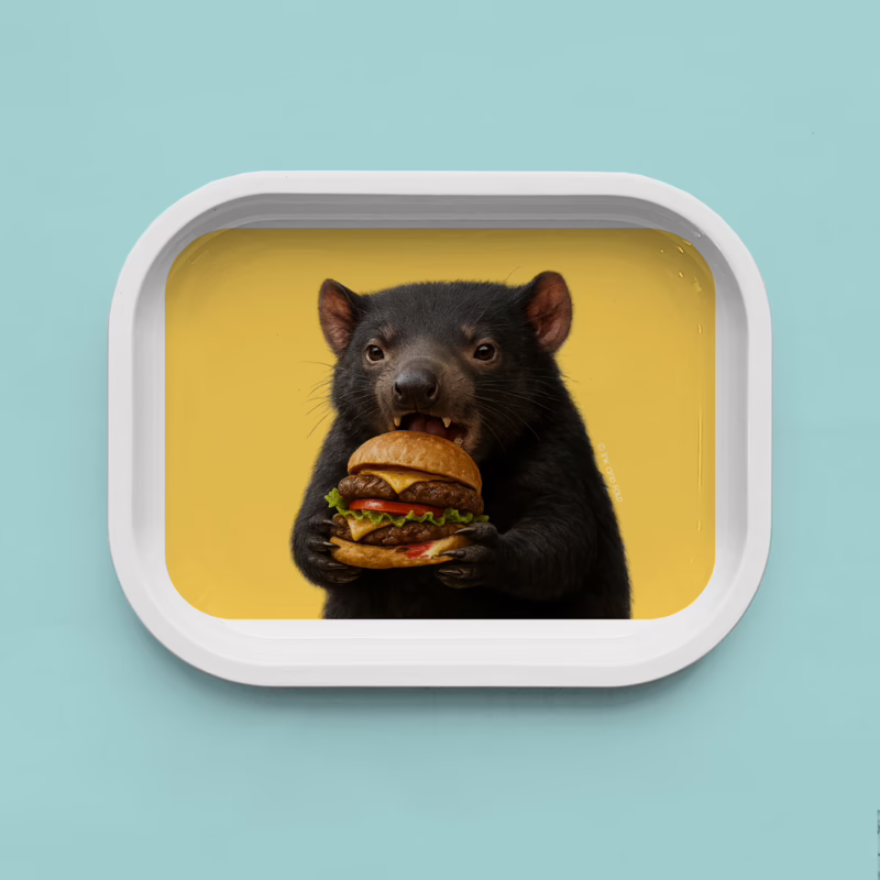 Trinket Tray - Tassie Devil