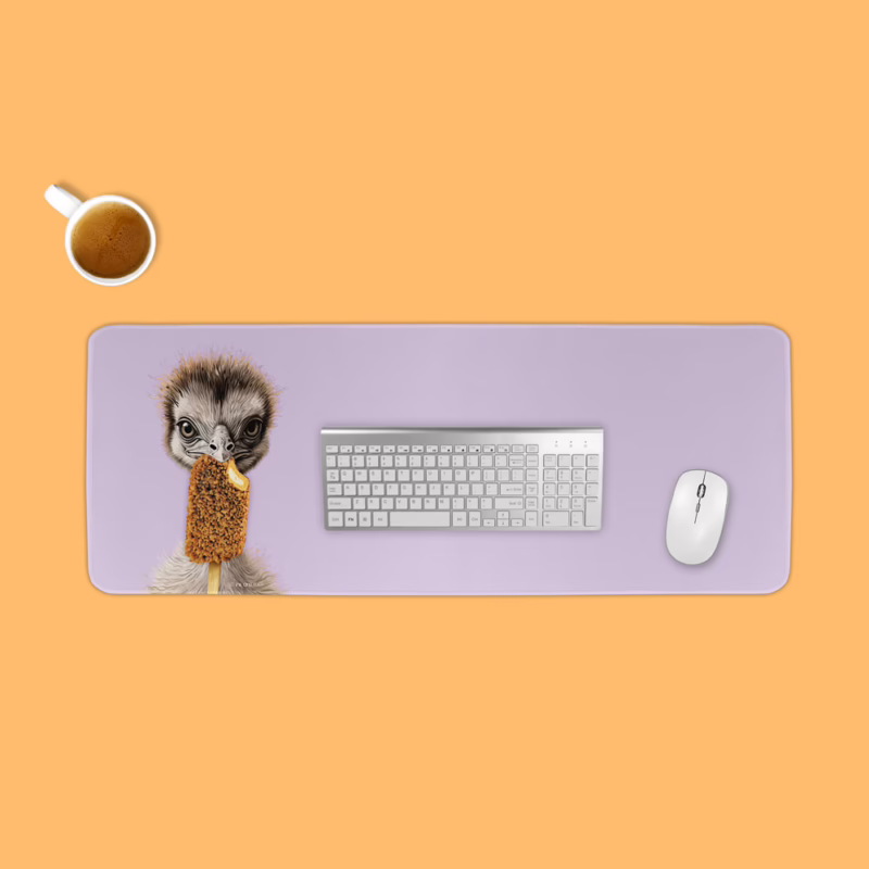 Desk Mat - Emu