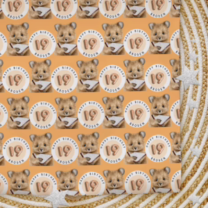 Custom Personalised Age Wrapping Paper - Quokka