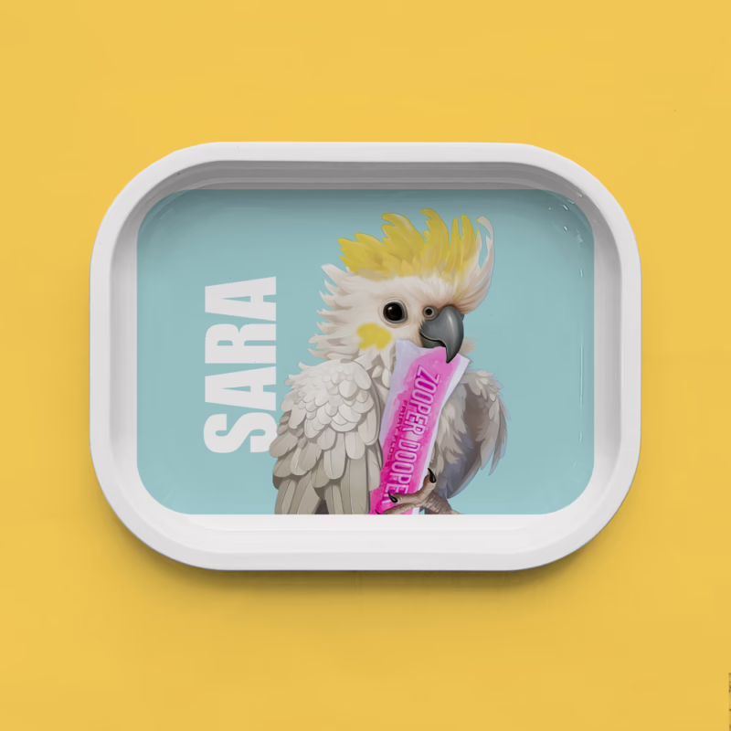 Trinket Tray - Cockatoo