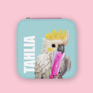 Travel Jewellery Case - Cockatoo