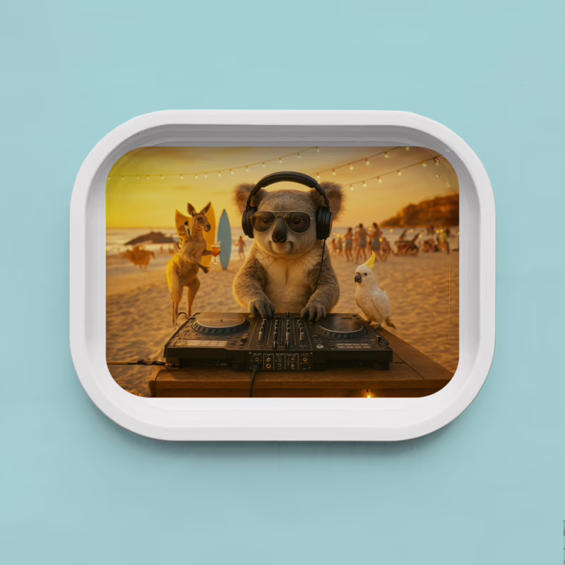 Trinket Tray - Beach Party Koala