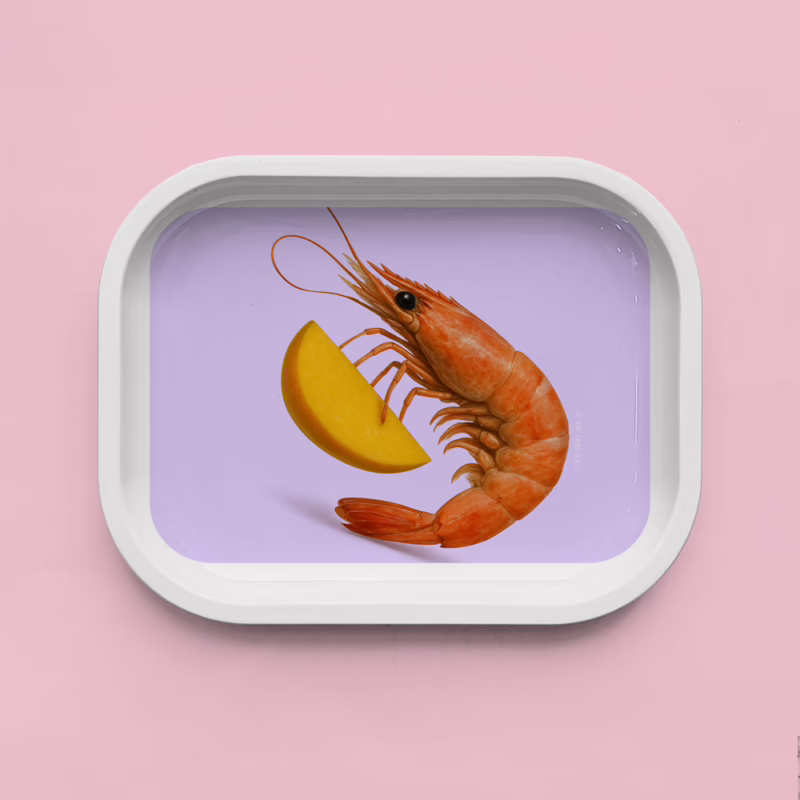 Trinket Tray - Prawn