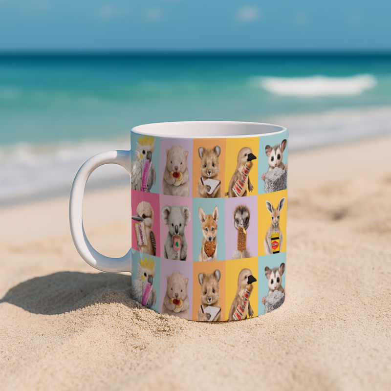 Melamine Mug - Aussie Faves