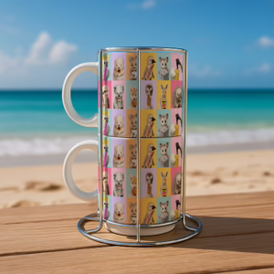 Stackable Mug Set - Aussie Faves