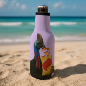 Stubby Cooler - Cassowary