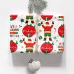 Personalised Christmas Wrapping Paper - A Cracking Christmas