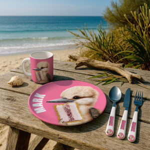 Melamine Adults Dinner Set - Kookaburra