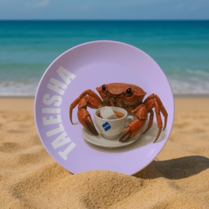 Melamine Dinner Plate - Crab