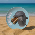 Melamine Dinner Plate - Dolphin